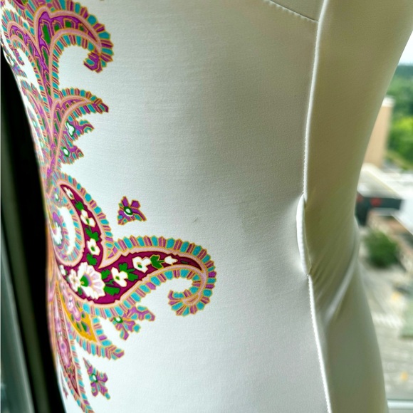 🆕 ZIMMERMANN 🧿 NWOT Teddy Paisley Plunge Bathing Suit, Sz 0 - MISSING BELT - Picture 11 of 16